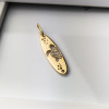 Złota zawieszka - żółw morski - pr. 585