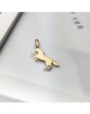 Złota zawieszka - koń - pr.585