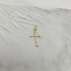 Złota zawieszka krzyżyk prawosławny - pr. 585