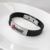 Bransoletka męska stal nierdzewna AVENGERS 20,5 cm - 316L