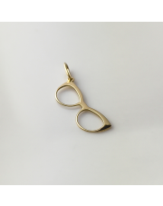 Złota zawieszka Okulary - pr.585