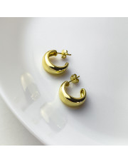 Pozłacane kolczyki - pr. 925