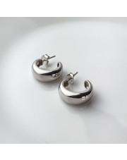 Srebrne kolczyki koła pr. 925